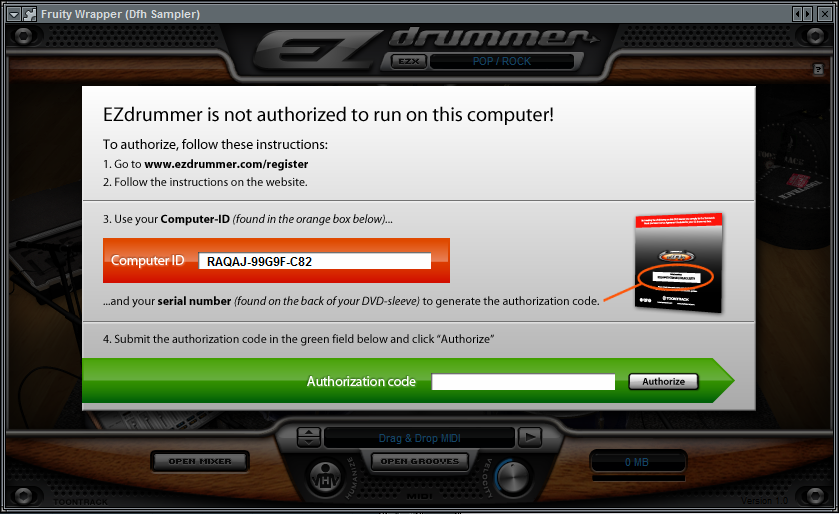 Ezdrummer Authorization Code Keygen For Mac