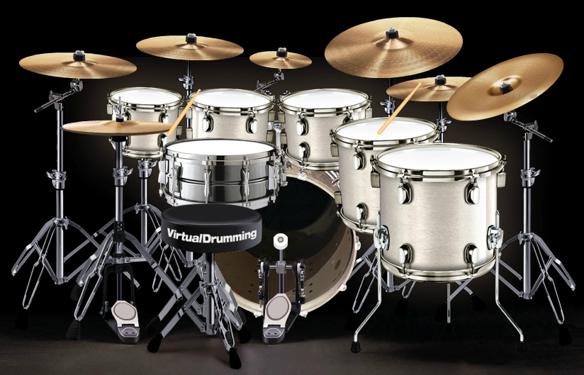 Play drums online for free