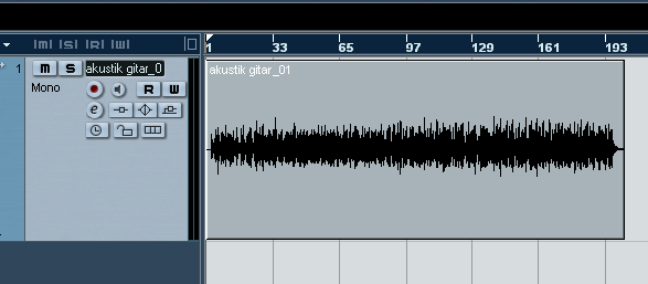 contoh sinyal audio pada nuendo