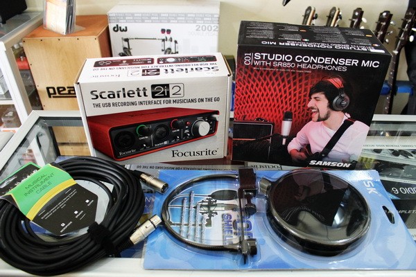 Paket home recording murah complete vocal and instrument recording package 2