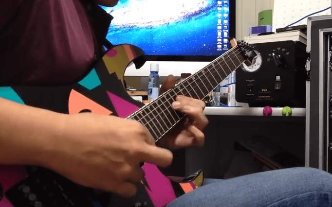 cara belajar gitar melody metropolis part 1 john petrucci dream theater